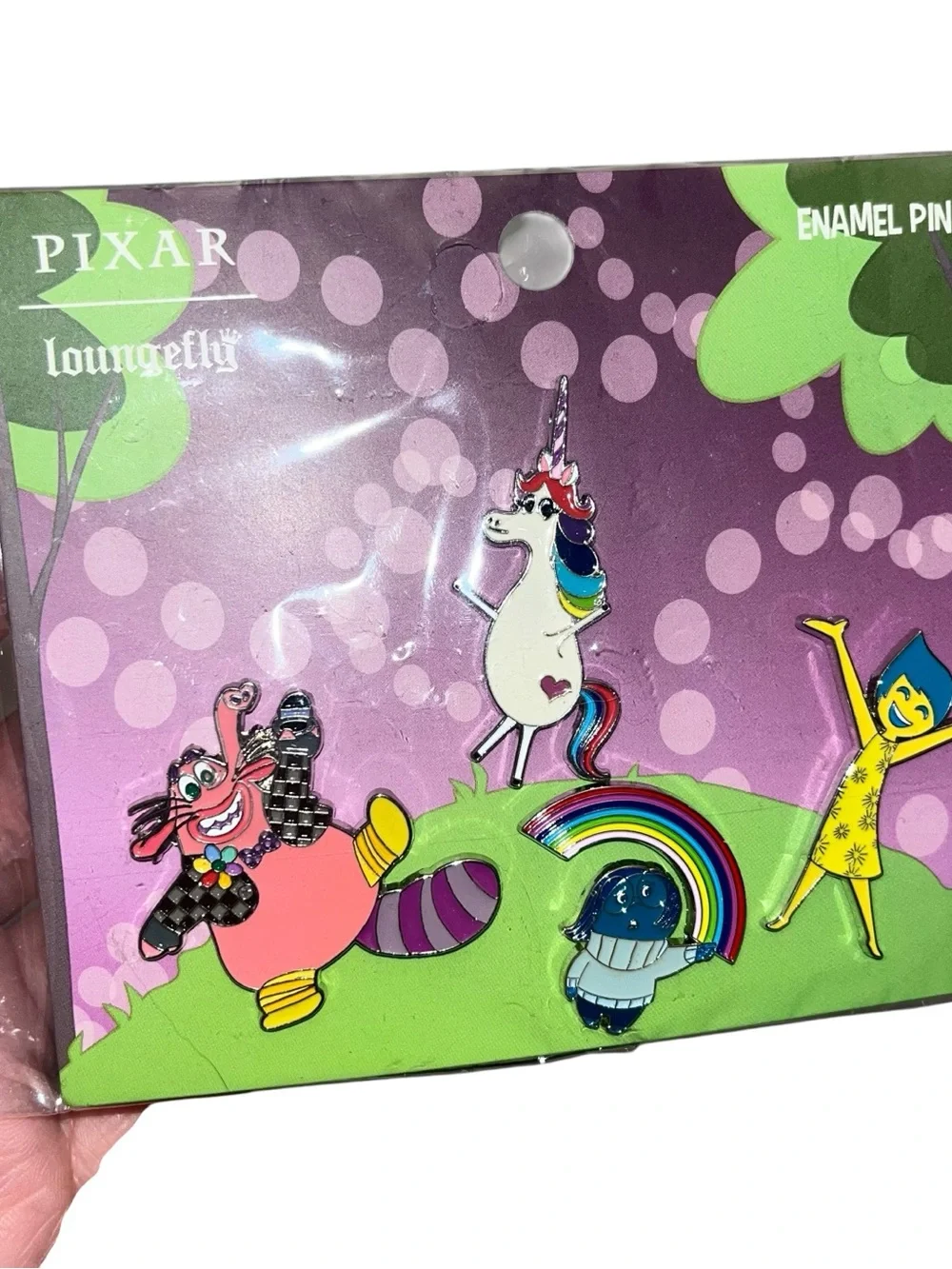 Rare inside out loungefly disney Pixar pin set Brand new  Released July 2020